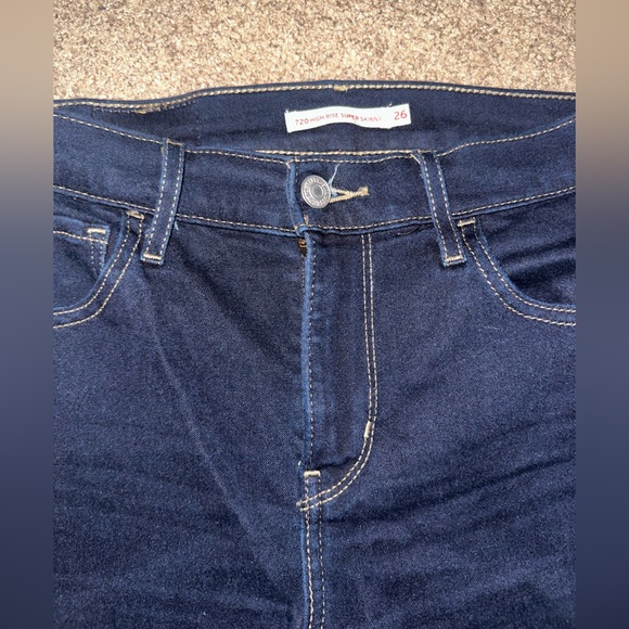 EUC | Women’s Levi’s | 720 High Rise Super Skinny | size 26 - Picture 3 of 9